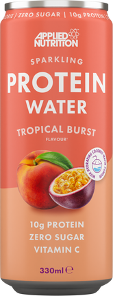 Sparkling Protein Water, Tropical Burst - 12 x 330 ml. - Sense42 Beauty and Health