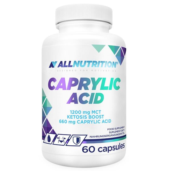 Caprylic Acid - 60 caps - Sense42 Beauty and Health