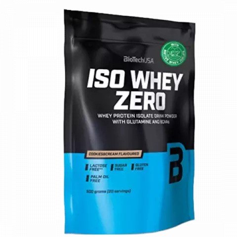 Iso Whey Zero, Cookies & Cream (EAN 5999076255290) - 500g - Sense42 Beauty and Health