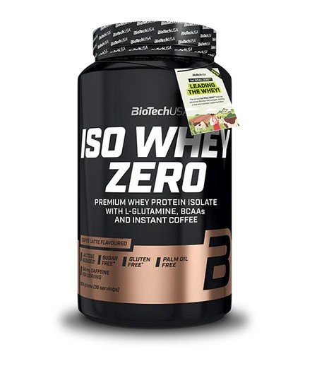 Iso Whey Zero, Caffe Latte - 908g - Sense42 Beauty and Health