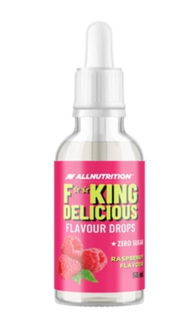 Fitking Delicious Flavour Drops, Raspberry - 50 ml. - Sense42 Beauty and Health