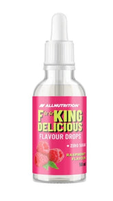 Fitking Delicious Flavour Drops, Raspberry - 50 ml. - Sense42 Beauty and Health