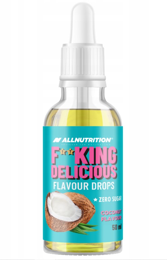 Fitking Delicious Flavour Drops, Coconut - 50 ml. - Sense42 Beauty and Health