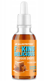 Fitking Delicious Flavour Drops, Caramel - 50 ml. - Sense42 Beauty and Health