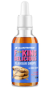 Fitking Delicious Flavour Drops, Cookie - 50 ml. - Sense42 Beauty and Health