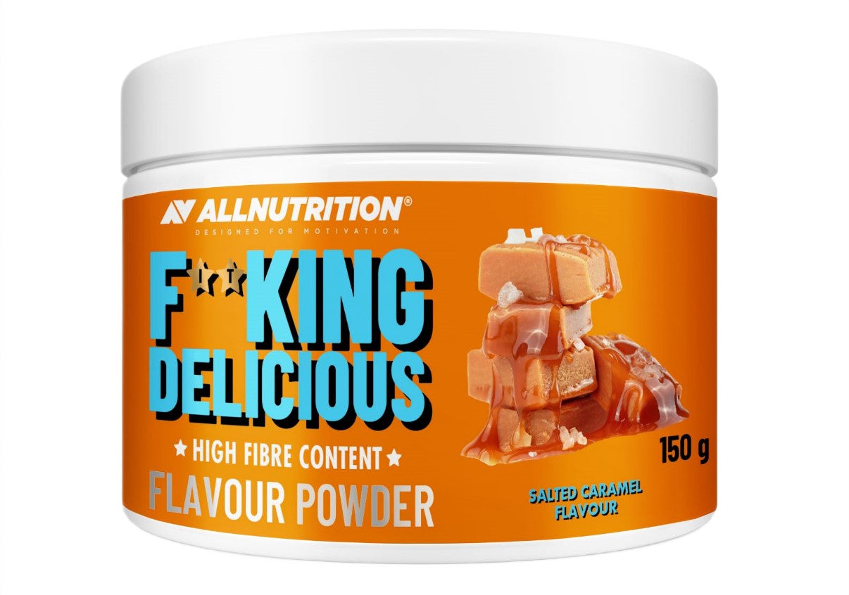 Fitking Delicious Flavour Powder, Salted Caramel - 150g - Sense42 Beauty and Health
