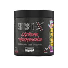 Shred-X Powder, Sour Gummy Bear (EAN 5056555205464) - 300g - Sense42 Beauty and Health