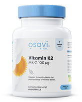 Osavi Vitamin K2 MK-7, 100mcg - 60 softgels
