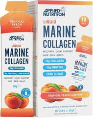 Applied Nutrition Liquid Marine Collagen, Tropical Peach - 10 x 30g