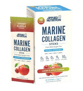 Applied Nutrition Marine Collagen Sticks, Cherry & Apple - 10 x 12g