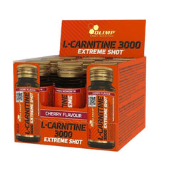 Olimp Nutrition L-Carnitine 3000 Extreme Shot, Cherry - 9 x 25 ml.