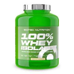 SciTec 100% Whey Isolate, Vanilla - 1816g