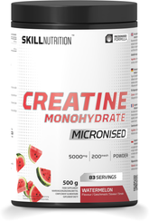 Skill Nutrition Micronised Creatine Monohydrate Flavoured, Watermelon - 500g