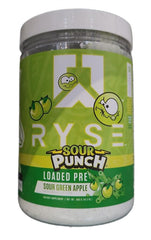 RYSE Loaded Pre, Sour Punch Sour Green Apple - 459g