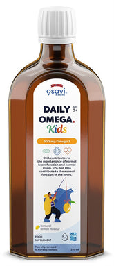 Osavi Daily Omega Kids, 800mg Omega 3 (Natural Lemon) - 250 ml.