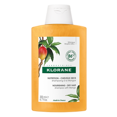 Klorane Mango Nourishing Shampoo for Dry Hair - 200ml - Sense42 Beauty and Health