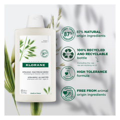 Klorane Oat Ultra-Gentle Shampoo for All Hair Types - Sense42 Beauty and Health
