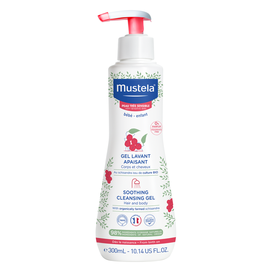 Mustela Soothing Cleansing Gel for Very Sensitive Skin - Sense42 Beauty and Health