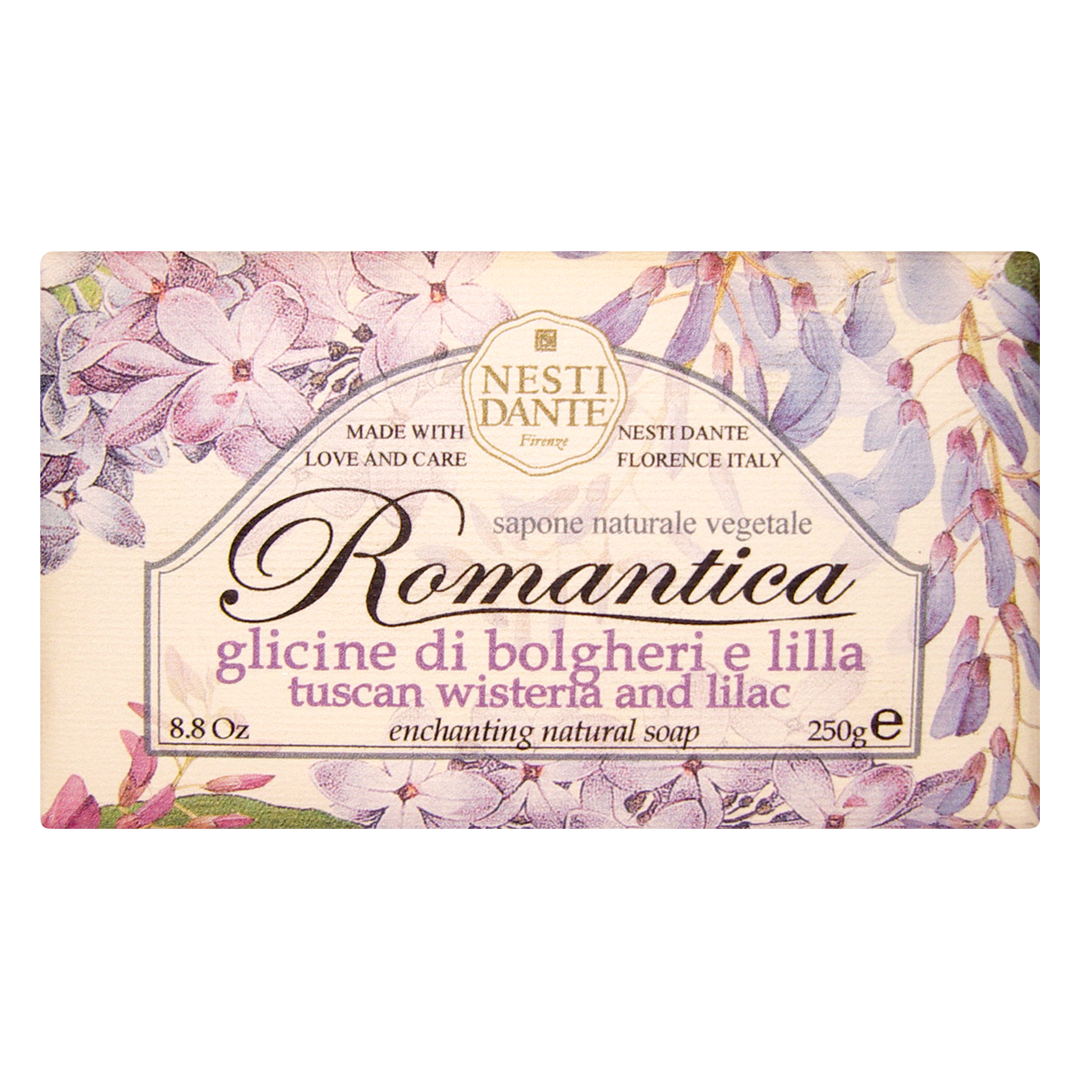 Nesti Dante Romantica Tuscan Wisteria and Lilac Soap - Sense42 Beauty and Health