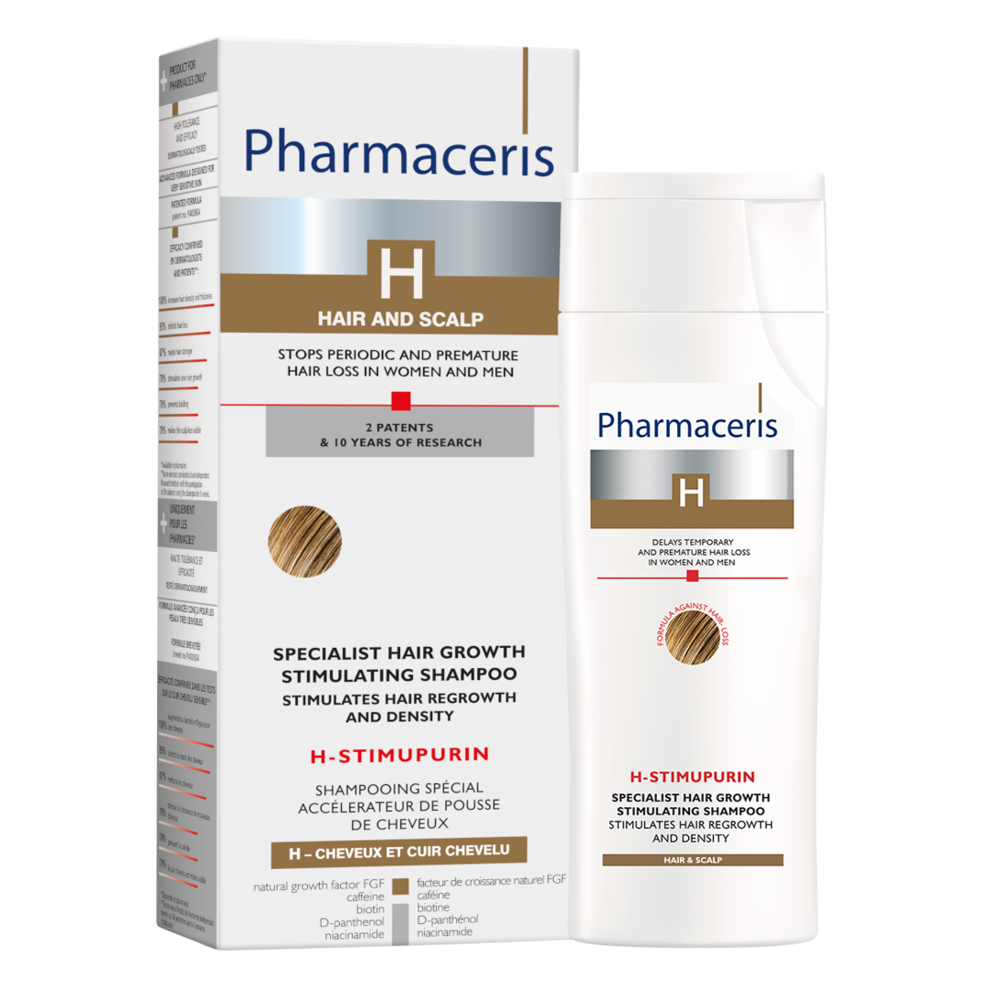 Pharmaceris H Stimupurin Specialist Hair Growth Stimulating Shampoo 250ml - Sense42 Beauty and Health