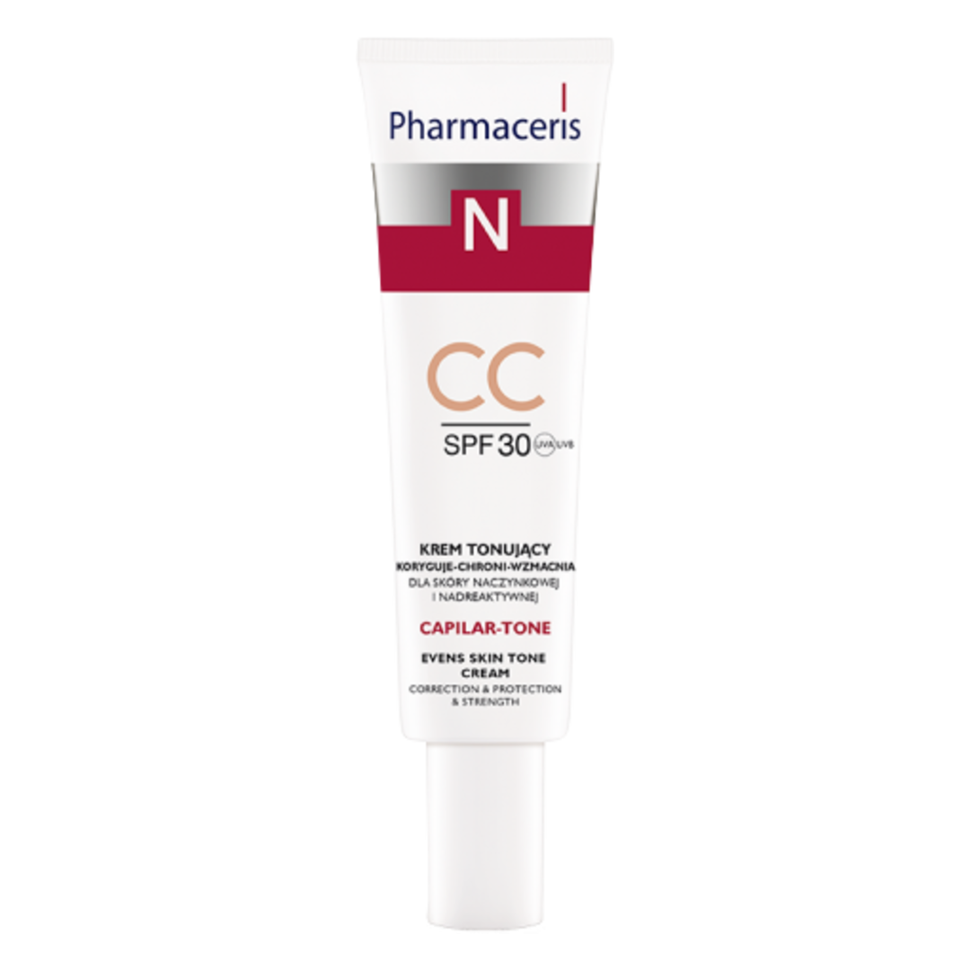 Pharmaceris N Capilar-Tone Evens Skin Tone CC Cream SPF30 - Sense42 Beauty and Health