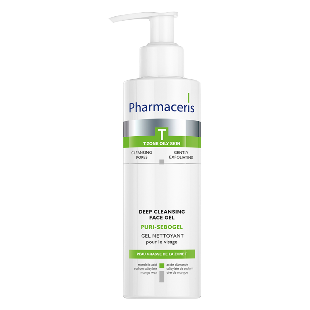 Pharmaceris T Puri-Sebogel Deep Cleansing Face Gel 190ml - Sense42 Beauty and Health