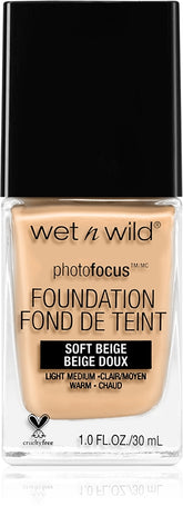 Wet n Wild PhotoFocus - shade Soft Beige 30 ml - Sense42 Beauty and Health