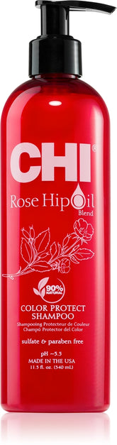 CHI Rose Hip Oil Shampoo - Sense42 Beauty and Health