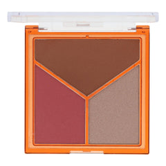 Sunkissed Chestnut Glow Face Trio 17.5g - Sense42 Beauty and Health