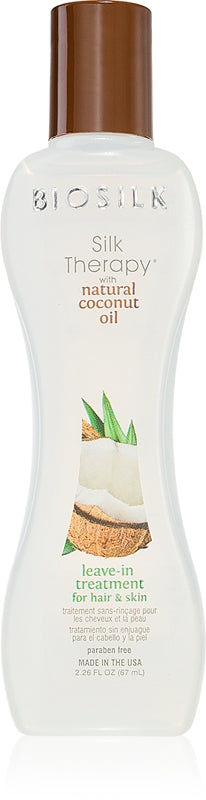 Biosilk Silk Therapy Natural Coconut Oil - Sense42 Beauty and Health