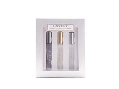Sarah Jessica Parker Lovely Rollerball Gift Set 0.3oz (10ml) Born Lovely EDP + 0.3oz (10ml) Lovely EDP + 0.3oz (10ml) Lovely Sheer EDP - Sense42 Beauty and Health
