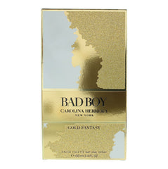 Carolina Herrera Bad Boy Gold Fantasy Eau de Toilette 100ml Spray