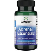 Swanson Adrenal Essentials 60 Veg Capsules - Sense42 Beauty and Health