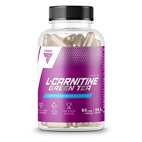 Trec Nutrition L-Carnitine + Green Tea - 90 capsules - Sense42 Beauty and Health
