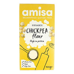 Amisa Gluten Free & Organic Chick Pea Flour 400g - Sense42 Beauty and Health