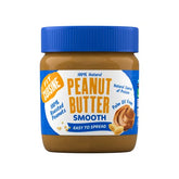 Fit Cuisine Premium Peanut Butter Smooth - Source of Protein, Palm Oil Free, Contains Roasted Peanuts, Easy to Spread, No Preservatives, Vegan, Halal & Kosher Certified, 350g - Sense42 Beauty and Health