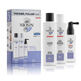 Nioxin 3 Part System No.5 Gift Set 3 Pieces - Chemically Treated Hair with Light Thinning (1 x 150ml Cleanser Shampoo 1 x 150ml Scalp Therapy Revitalising Conditioner 1 x 50ml Scalp and Hair Treatment) - Sense42 Beauty and Health