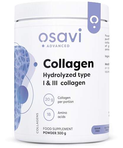 Osavi Collagen Peptides - Hydrolyzed Type 1 & 3-300g - Sense42 Beauty and Health