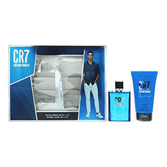 Cristiano Ronaldo CR7 Play It Cool Gift Set 1.7oz (50ml) EDT Spray + 5.1oz (150ml) Shower Gel - Sense42 Beauty and Health