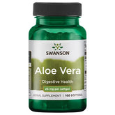 Swanson Aloe Vera 25 Milligrams 100 Sgels - Sense42 Beauty and Health