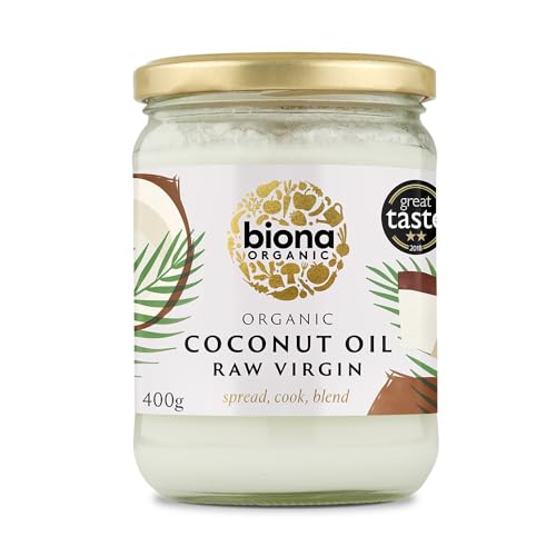 Biona Organic Coconut Virgin Oil Raw 400g - Sense42 Beauty and Health