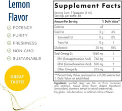 Nordic Naturals Arctic Omega - Lemon - 237 ml - Sense42 Beauty and Health