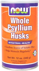 NOW Foods Whole Psyllium Husks Powder - 340g - Sense42 Beauty and Health