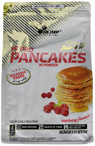 Olimp Labs Hi Pro Protein Pancakes in Powder, Raspberry Flavour, 900 g - Sense42 Beauty and Health