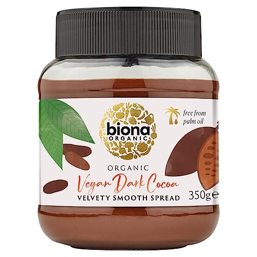 Biona Organic Dark Chocolate Spread, 350g - Sense42 Beauty and Health