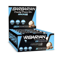 Stacker Barbarian Bar (15x55g) Chocolate Coconut, 15 Bars - Sense42 Beauty and Health