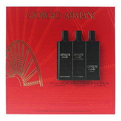 Giorgio Armani Code Gift Set 15ml Code EDT + 15ml Code EDP + 15ml Code Parfum - Sense42 Beauty and Health