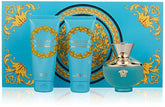 Versace Pour Femme Dylan Turquoise Gift Set 100ml EDT + 100ml Shower Gel + 100ml Body Lotion + Purse - Sense42 Beauty and Health