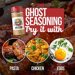 Ghost Pepper Seasoning Mix by Flavor God - Premium All Natural & Healthy Spice Blend for Grilling Chicken, Beef, Seafood, Vegetables, Eggs, Salad, Tacos, & Pizza - Kosher, Gluten-Free - Sense42 Beauty and Health