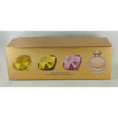 Paco Rabanne Miniatures Gift Set 5ml Lady Million EDP + 5ml Lady Million Empire EDP + 5ml Lady Million Fabulous EDP + 6ml Olympea EDP